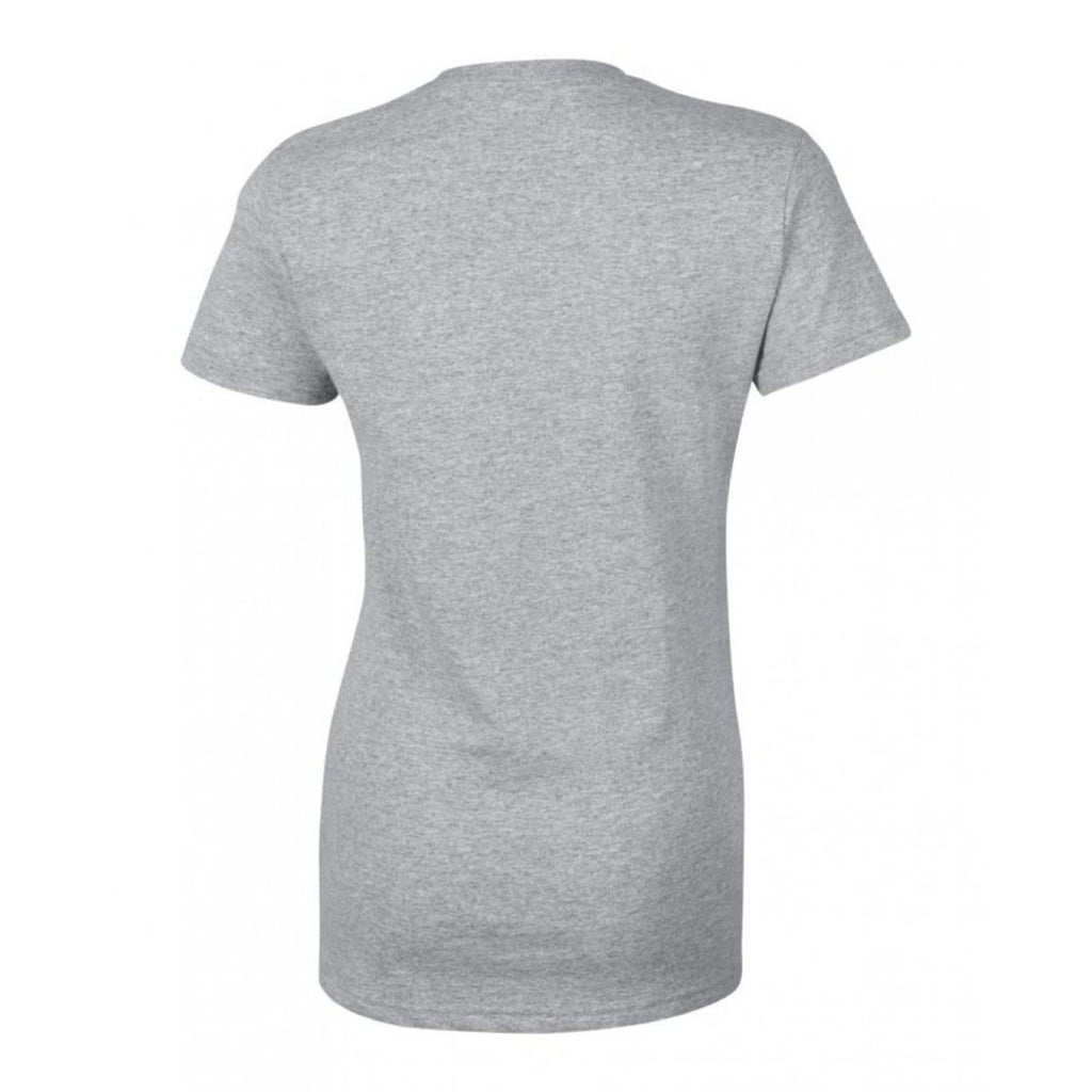 Gildan Women's Sport Grey Heavy Cotton T-Shirt