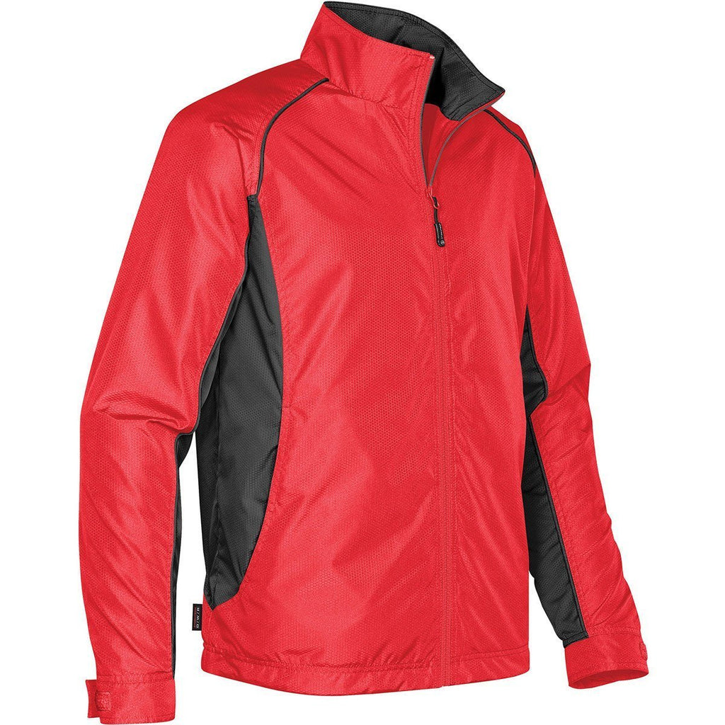 Stormtech Men's Sport Red/Black Axis Track Jacket