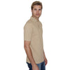 Henbury Men's Camel Classic Heavy Cotton Pique Polo Shirt