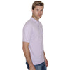 Henbury Men's Lilac Classic Heavy Cotton Pique Polo Shirt