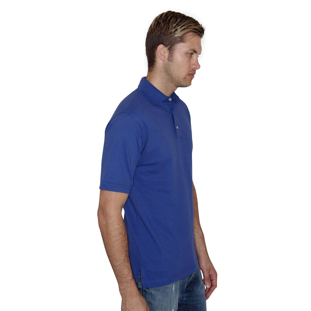 Henbury Men's Royal Classic Heavy Cotton Pique Polo Shirt