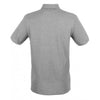 Henbury Men's Heather Modern Fit Cotton Pique Polo Shirt
