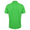 Henbury Men's Lime Modern Fit Cotton Pique Polo Shirt