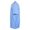 Henbury Men's Mid Blue Modern Fit Cotton Pique Polo Shirt