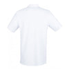 Henbury Men's White Modern Fit Cotton Pique Polo Shirt