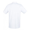 Henbury Men's White Modern Fit Cotton Pique Polo Shirt