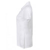 Henbury Women's White Modern Fit Cotton Pique Polo Shirt