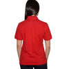 Henbury Women's Classic Red Classic Cotton Pique Polo Shirt