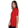 Henbury Women's Classic Red Classic Cotton Pique Polo Shirt