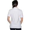 Henbury Women's White Classic Cotton Pique Polo Shirt