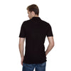 Henbury Men's Black Stretch Cotton Pique Polo Shirt
