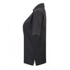 Henbury Women's Charcoal Poly/Cotton Pique Polo Shirt