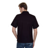 Henbury Men's Black Ultimate Poly/Cotton Pique Polo Shirt