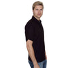 Henbury Men's Black Ultimate Poly/Cotton Pique Polo Shirt