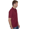 Henbury Men's Burgundy Ultimate Poly/Cotton Pique Polo Shirt