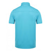 Henbury Men's Turquoise Stretch Microfine Pique Polo Shirt
