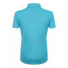 Henbury Women's Turquoise Stretch Microfine Pique Polo Shirt