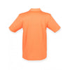 Henbury Men's Bright Orange Coolplus Wicking Pique Polo Shirt