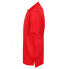 Henbury Men's Bright Red Coolplus Wicking Pique Polo Shirt