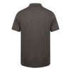 Henbury Men's Heather Charcoal Coolplus Wicking Pique Polo Shirt