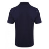 Henbury Men's Oxford Navy Coolplus Wicking Pique Polo Shirt