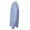 Henbury Men's Blue Modern Long Sleeve Slim Fit Oxford Shirt