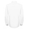 Henbury Women's White Modern Long Sleeve Regular Fit Oxford Shirt