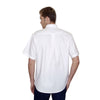 Henbury Men's White Short Sleeve Classic Oxford Shirt