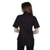 Henbury Women's Black Short Sleeve Classic Oxford Shirt
