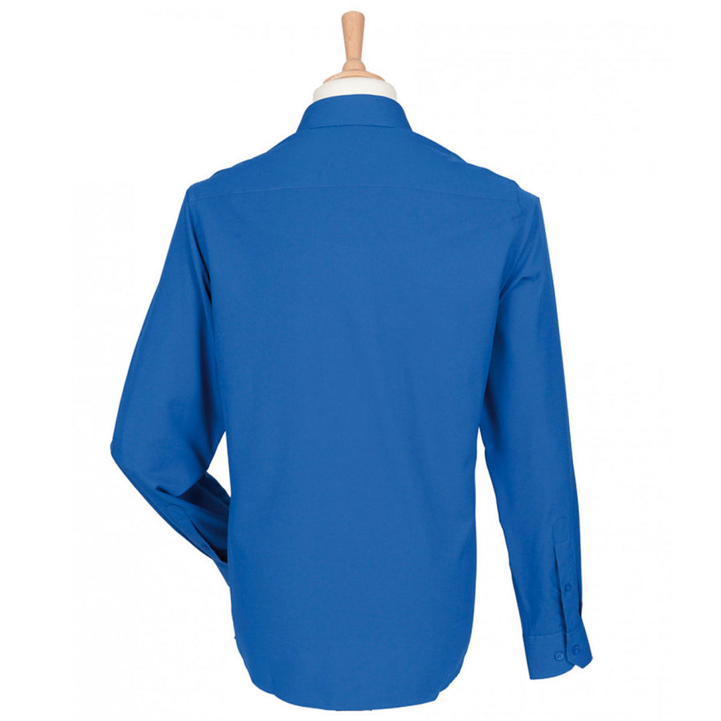 Henbury Men's Royal Long Sleeve Wicking Shirt