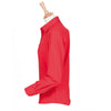 Henbury Women's Classic Red Long Sleeve Wicking Shirt