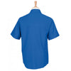 Henbury Men's Royal Short Sleeve Wicking Shirt