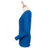 Henbury Women's Royal Cotton Acrylic V Neck Cardigan