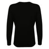Henbury Women's Black Crew Neck Sweater