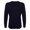 Henbury Women's Navy Crew Neck Sweater