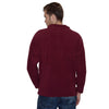 Henbury Men's Burgundy Micro Fleece Jacket