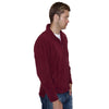 Henbury Men's Burgundy Micro Fleece Jacket