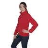 Henbury Women's Classic Red Micro Fleece Jacket