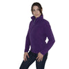 Henbury Women's Purple Micro Fleece Jacket