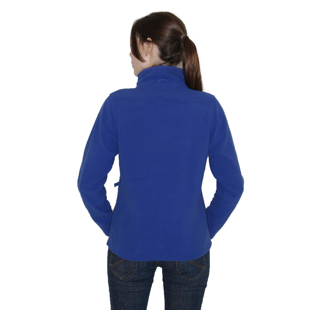 Henbury Women's Royal Micro Fleece Jacket