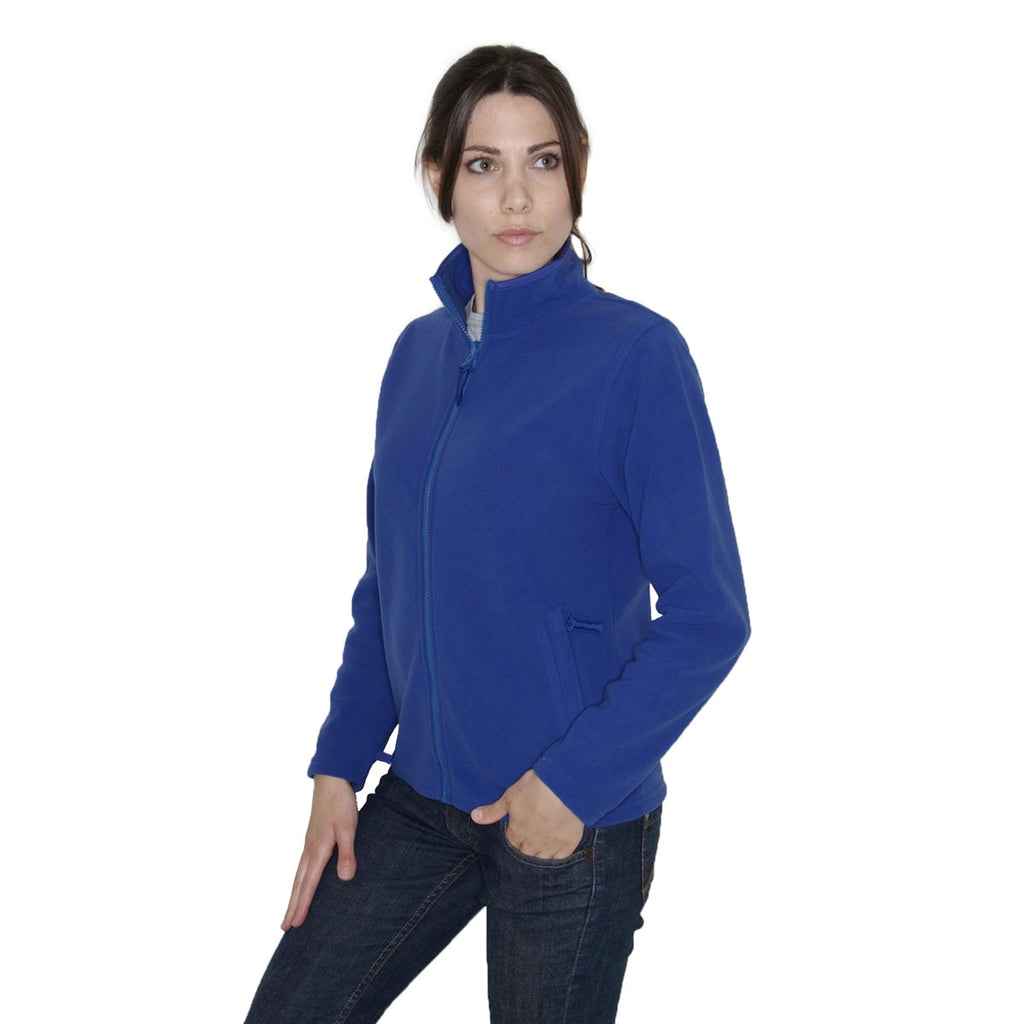 Henbury Women's Royal Micro Fleece Jacket