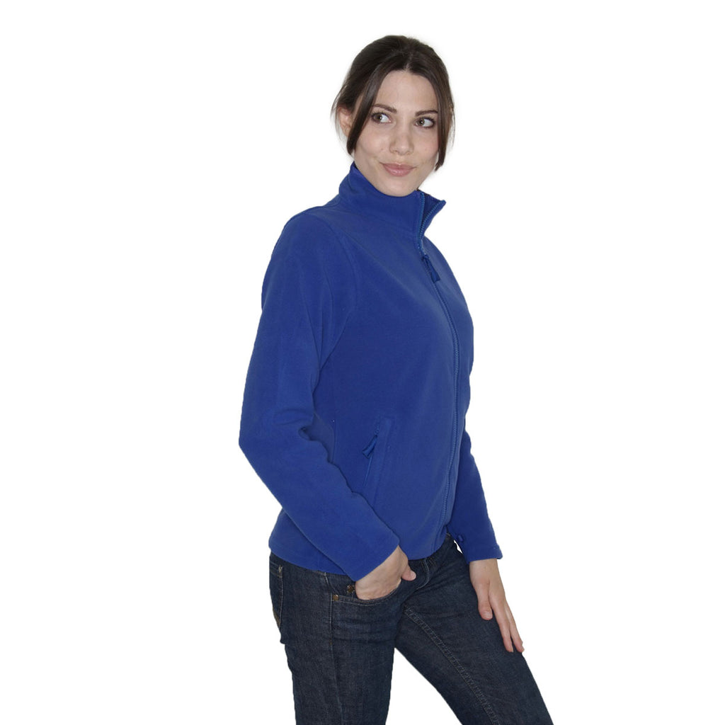 Henbury Women's Royal Micro Fleece Jacket