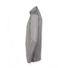 Henbury Men's Grey Marl Zip Neck Wicking Top