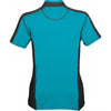 Stormtech Women's Electric Blue/Black Odyssey Zip Polo