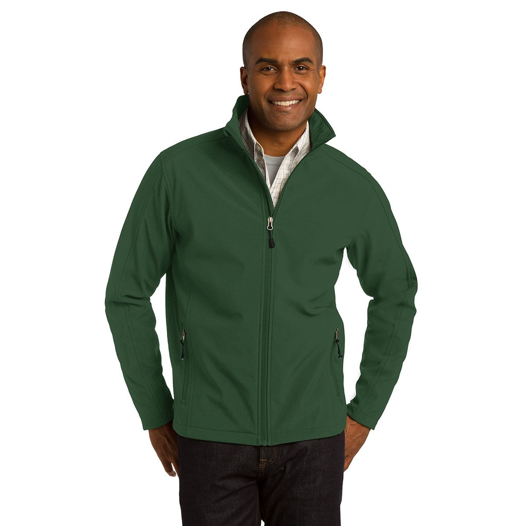 Port Authority Men's Forest Green Core Soft Shell Jacket