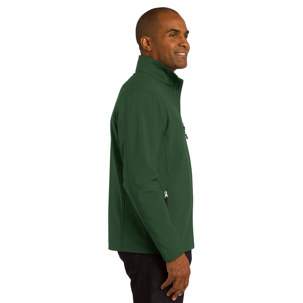 Port Authority Men's Forest Green Core Soft Shell Jacket