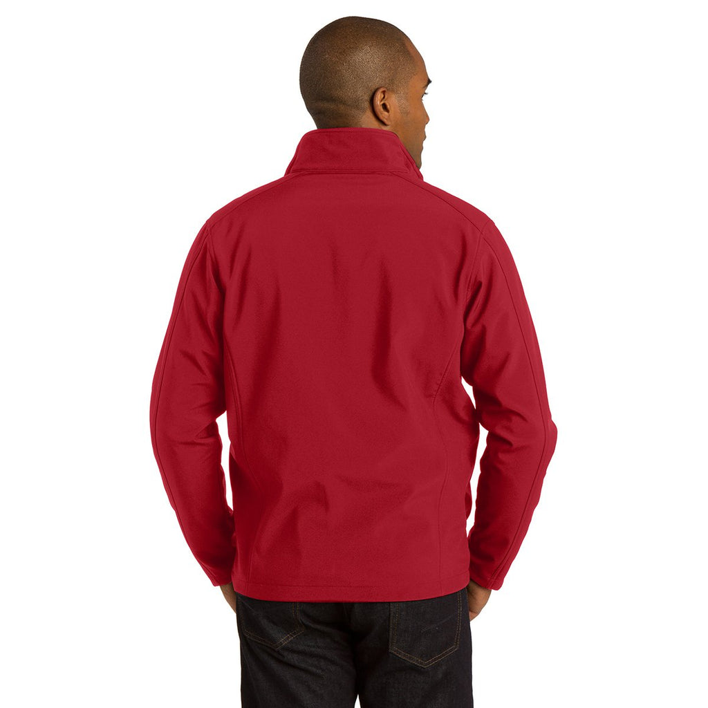 Port Authority Men's Rich Red Core Soft Shell Jacket