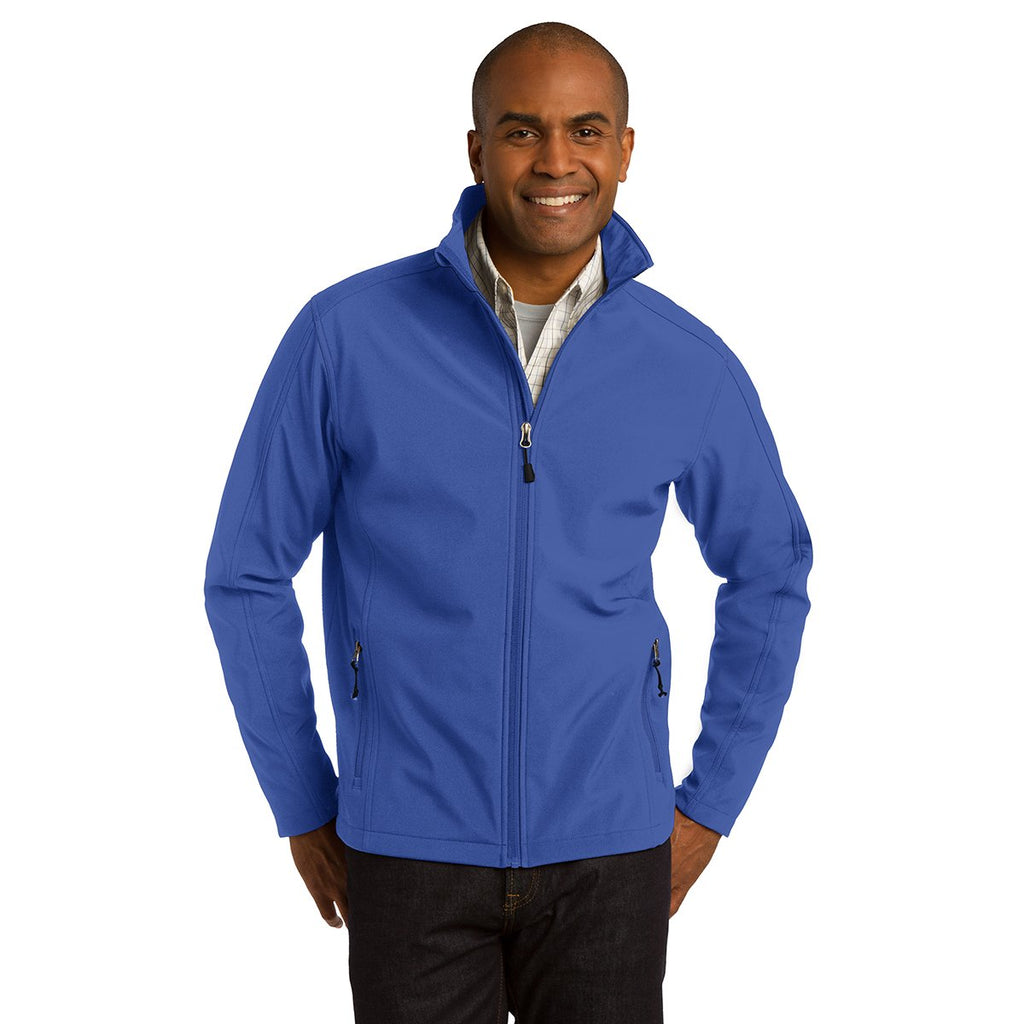 Port Authority Men's True Royal Core Soft Shell Jacket