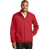 Port Authority Men's Rich Red Zephyr Full-Zip Jacket