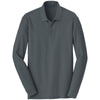 k100ls-port-authority-charcoal-polo